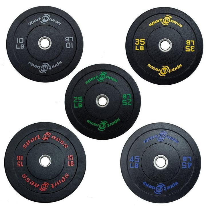 Discos Olímpicos En Caucho Macizo Premium 2” (Libras) Varias Opciones