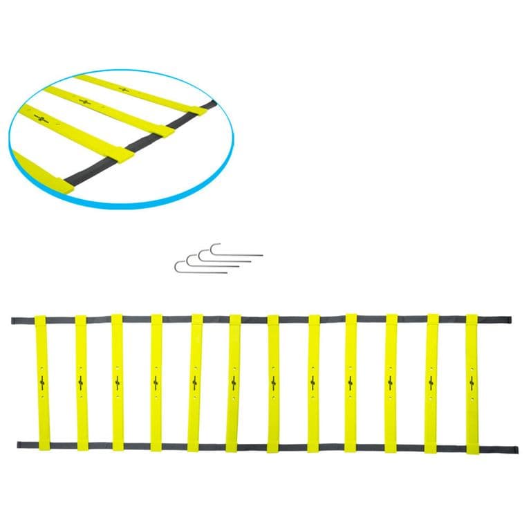 Escalera De Agilidad Amarillo/Negro Sportfitness