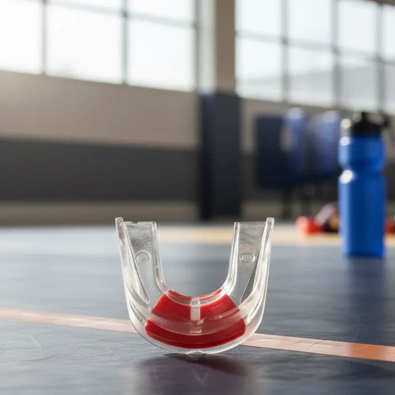 Protector bucal en silicona blanda termo moldeable para boxeo y bruxismo