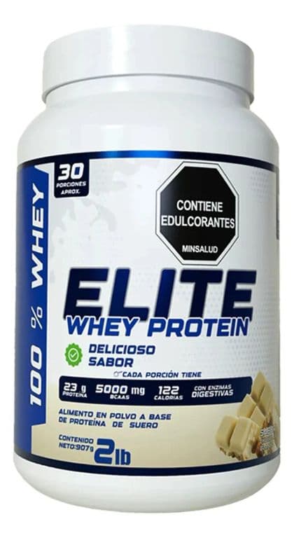 Proteína Elite Whey Protein 100% Whey 2 Lb