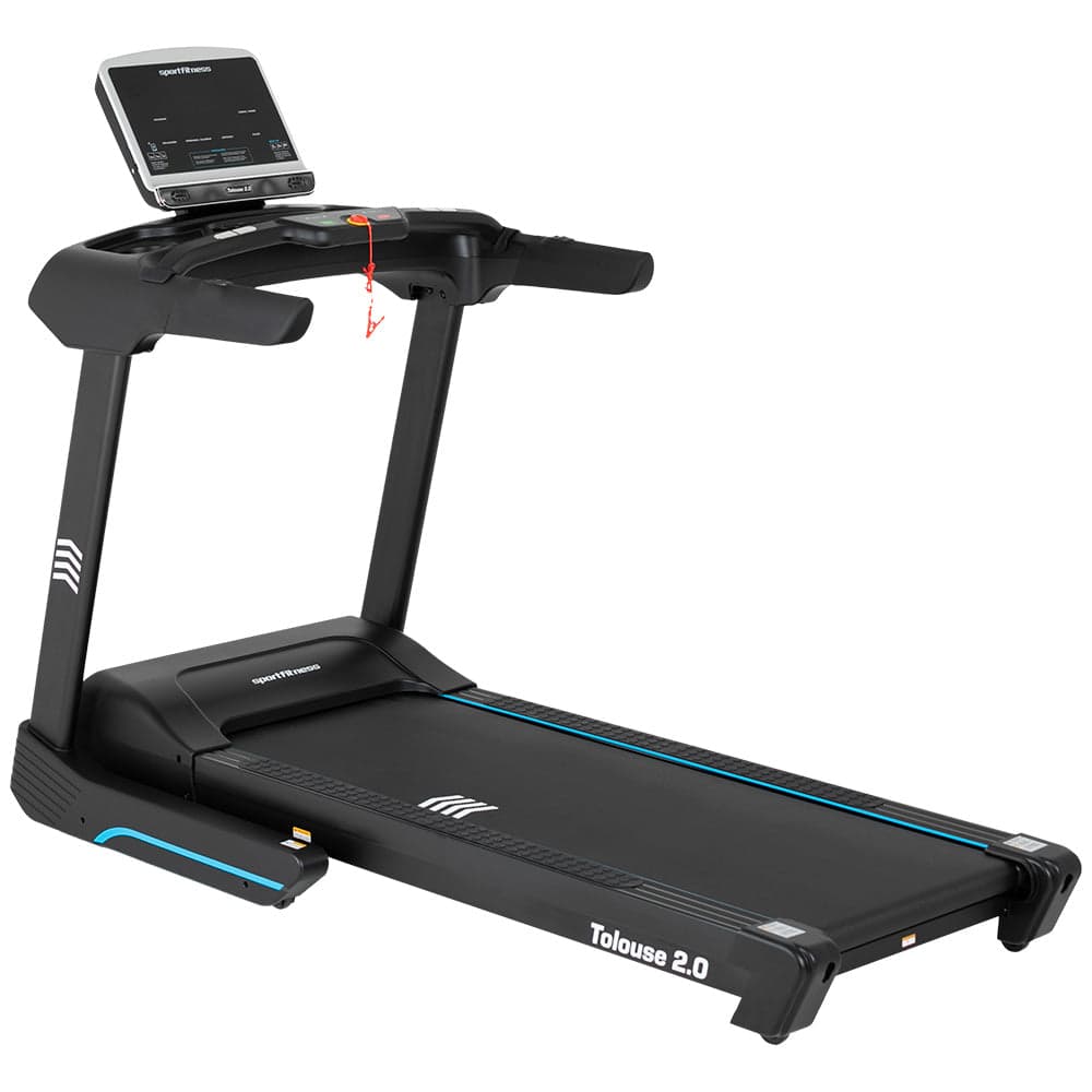 Caminadora Trotadora Plegable 140kg Toulouse 2.0 Sportfitness