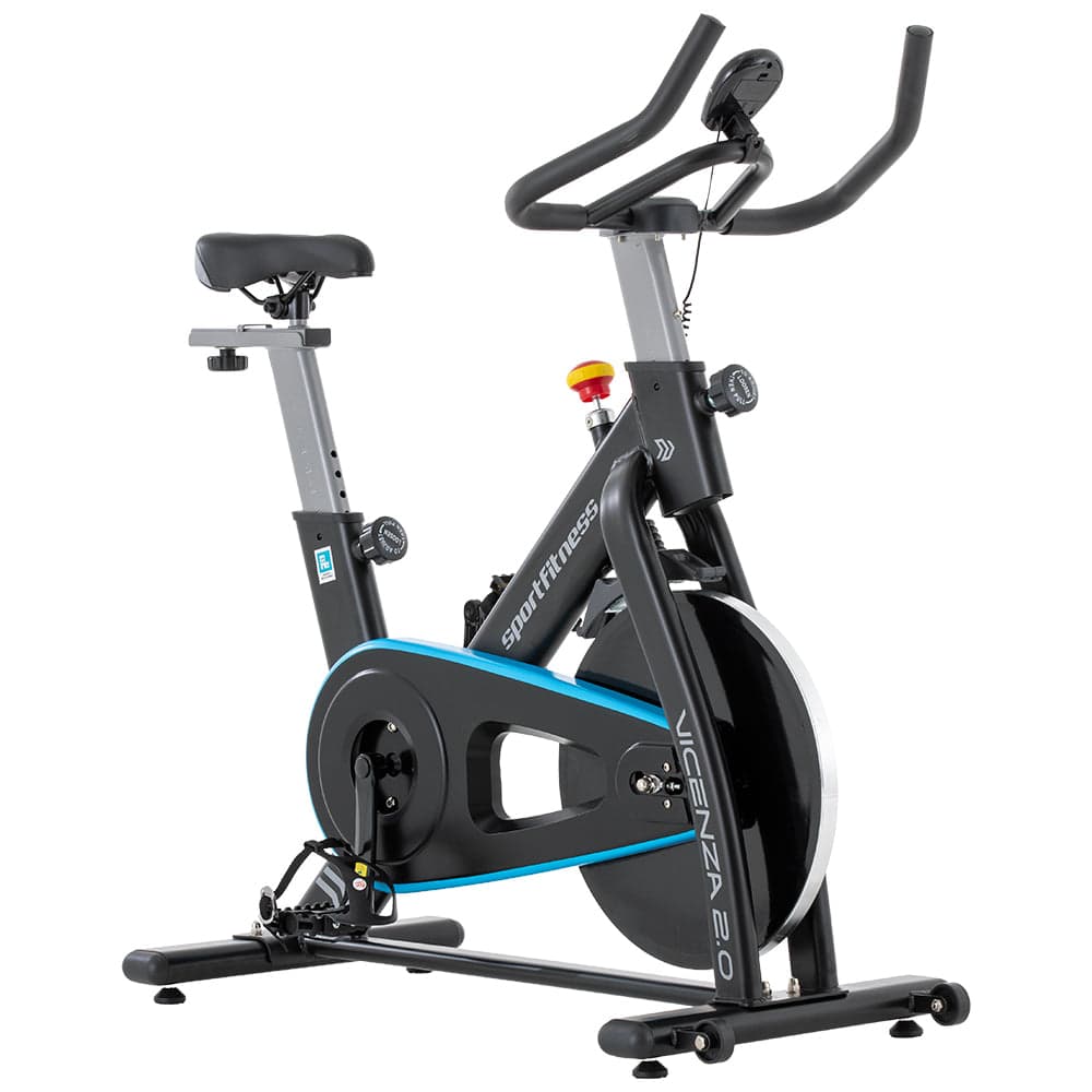 Bicicleta Estática Spinning Magnética Vicenza 2.0 Volante 6kg Sportfitness