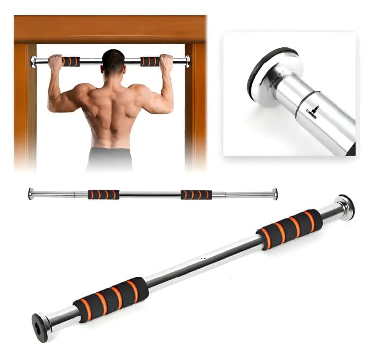 Barra Para Dominadas Ajustable 60 - 100 Cm Ejercicio En Casa