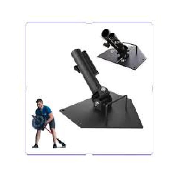 Base ladmine soporte para barra 1 y 2y anclaje para soga
