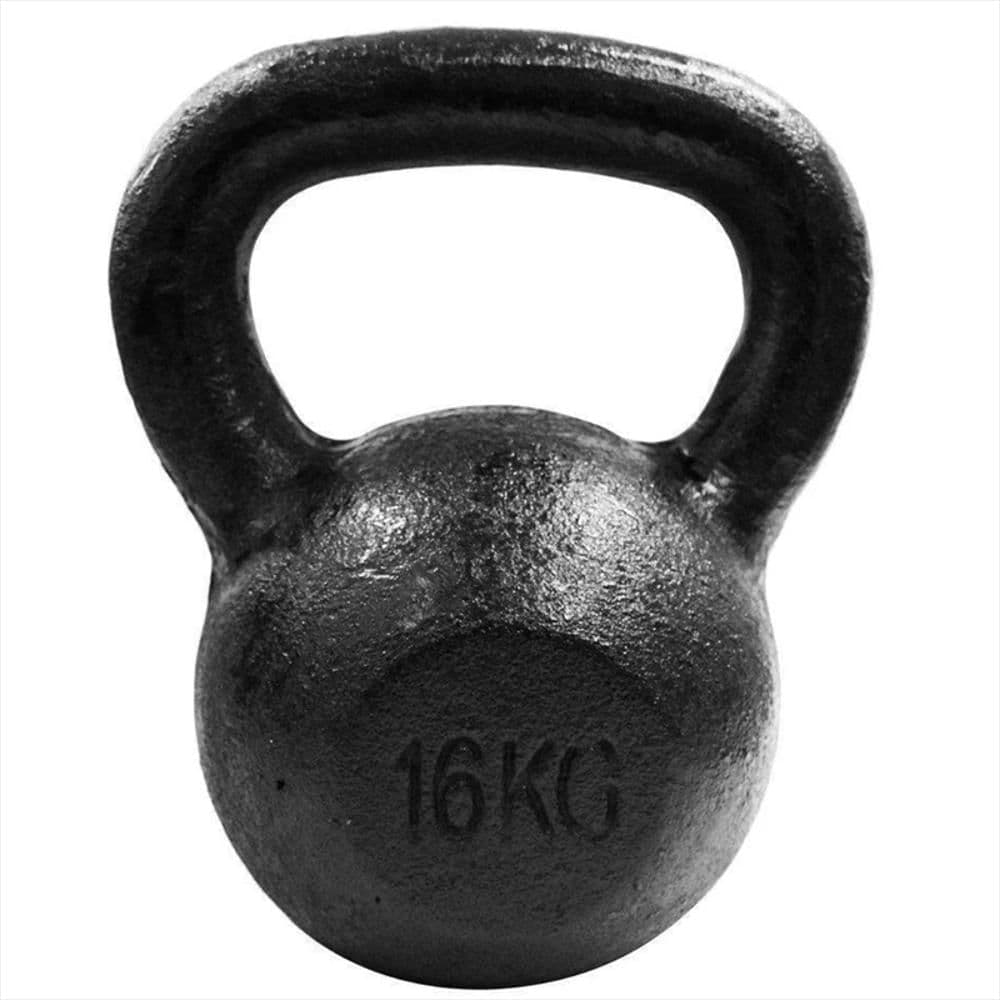 Mancuerna Rusa 16K Negra Sportfitness