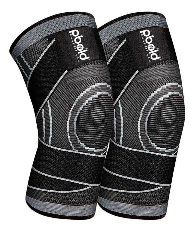 Par Rodillera Deportiva Pbold Compresion Entrenamiento Gym M