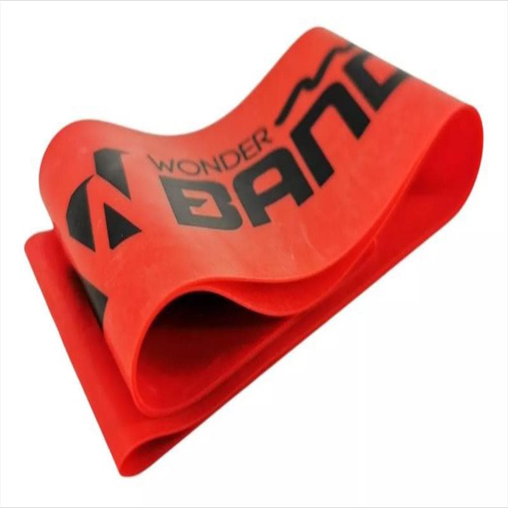Banda Elástica Resistencia Wonder Roja Pilates 5 Lb Suave