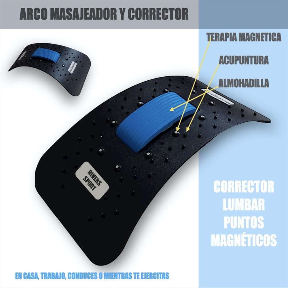 Arco Corrector De Postura / Masajeador / Acupuntura