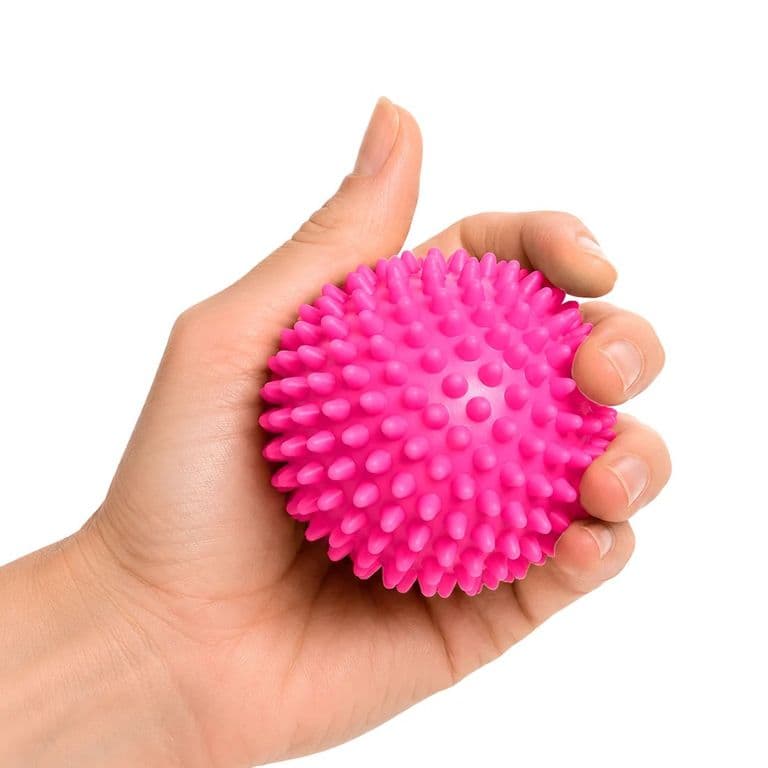 Bola con puas para masaje yoga