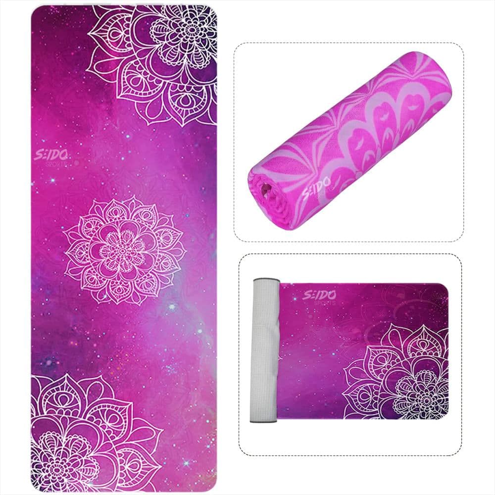 Toalla Yoga Antideslizante Mat Colchoneta Portatil Plegable