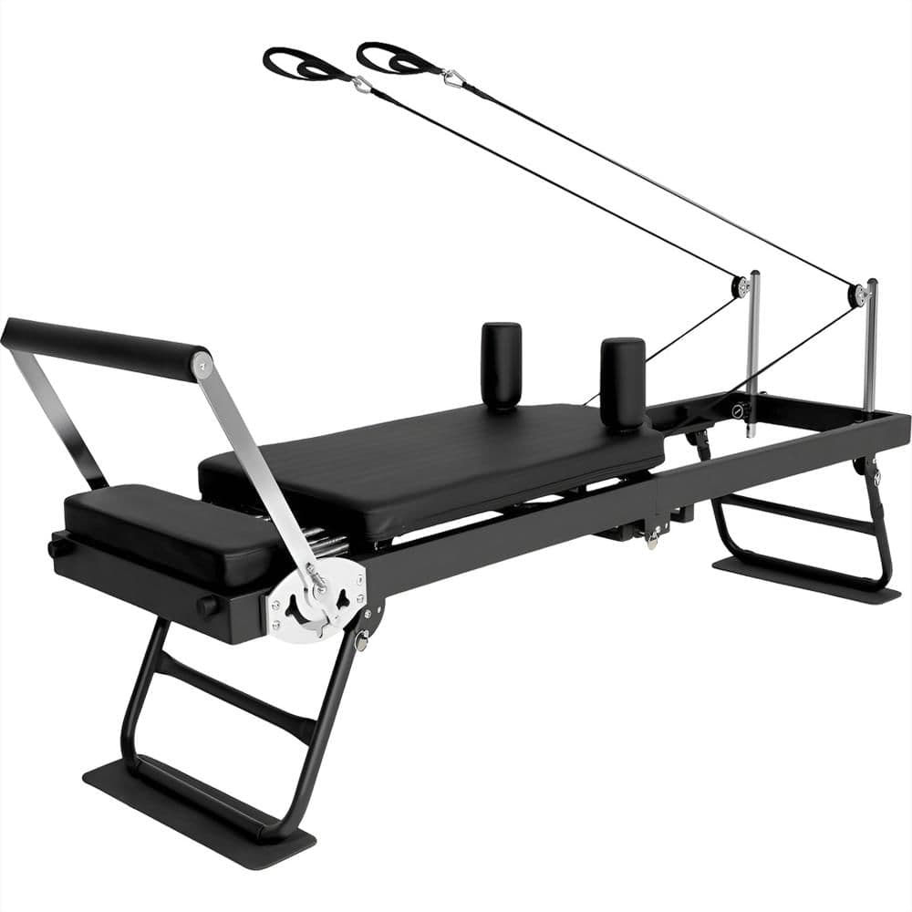 Cama Pilates Reformer Yoga Plegable Fitness 5 Resistencias