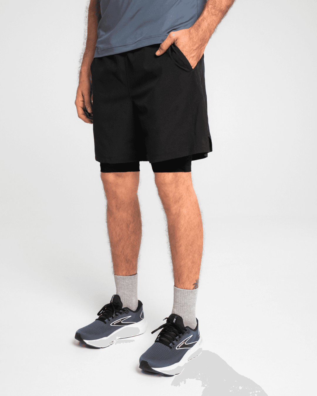 Pantaloneta Motion Negro